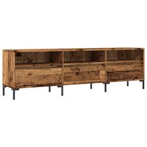 TV skříňka old wood 150 x 30 x 44,5 cm kompozitní dřevo - obrázek 2