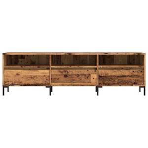 TV skříňka old wood 150 x 30 x 44,5 cm kompozitní dřevo - obrázek 4