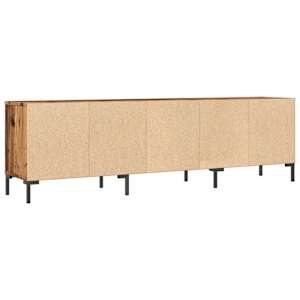TV skříňka old wood 150 x 30 x 44,5 cm kompozitní dřevo - obrázek 7
