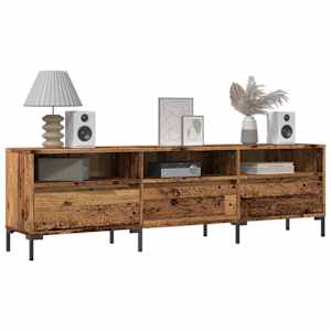 TV omarica starinski les 150x30x44,5 cm inženirski les