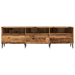 TV skříňka old wood 150 x 30 x 44,5 cm kompozitní dřevo - obrázek 4