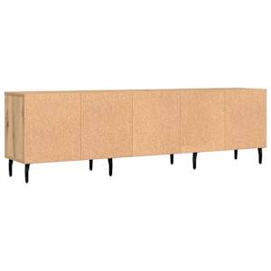 TV skříňka dub artisan 150 x 30 x 44,5 cm kompozitní dřevo - obrázek 7