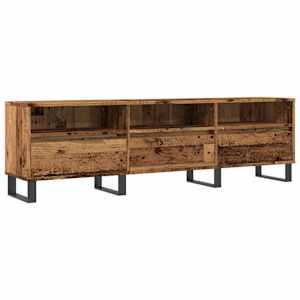 TV skříňka old wood 150 x 30 x 44,5 cm kompozitní dřevo - obrázek 2