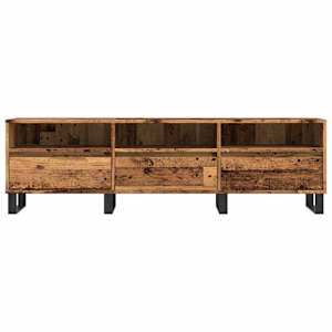 TV skříňka old wood 150 x 30 x 44,5 cm kompozitní dřevo - obrázek 4