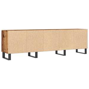 TV skříňka old wood 150 x 30 x 44,5 cm kompozitní dřevo - obrázek 7