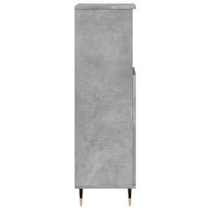 Koupelnová skříňka betonově šedá 30x30x100 cm kompozitní dřevo - obrázek 5