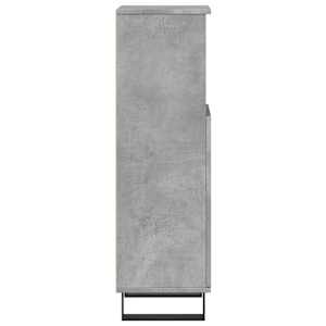Koupelnová skříňka betonově šedá 30x30x100 cm kompozitní dřevo - obrázek 5