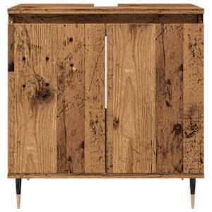 Koupelnová skříňka old wood 58 x 33 x 60 cm kompozitní dřevo - obrázek 4