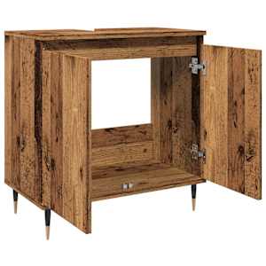 Koupelnová skříňka old wood 58 x 33 x 60 cm kompozitní dřevo - obrázek 8