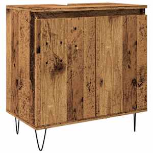 Koupelnová skříňka old wood 58 x 33 x 60 cm kompozitní dřevo - obrázek 2