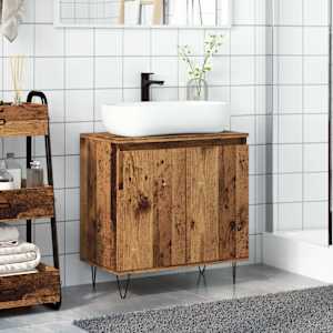 Koupelnová skříňka old wood 58 x 33 x 60 cm kompozitní dřevo - obrázek 3
