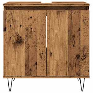 Koupelnová skříňka old wood 58 x 33 x 60 cm kompozitní dřevo - obrázek 4