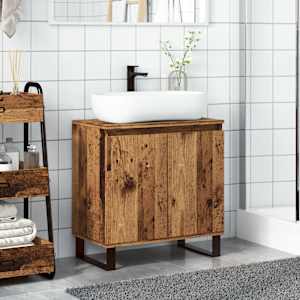 Koupelnová skříňka old wood 58 x 33 x 60 cm kompozitní dřevo - obrázek 3