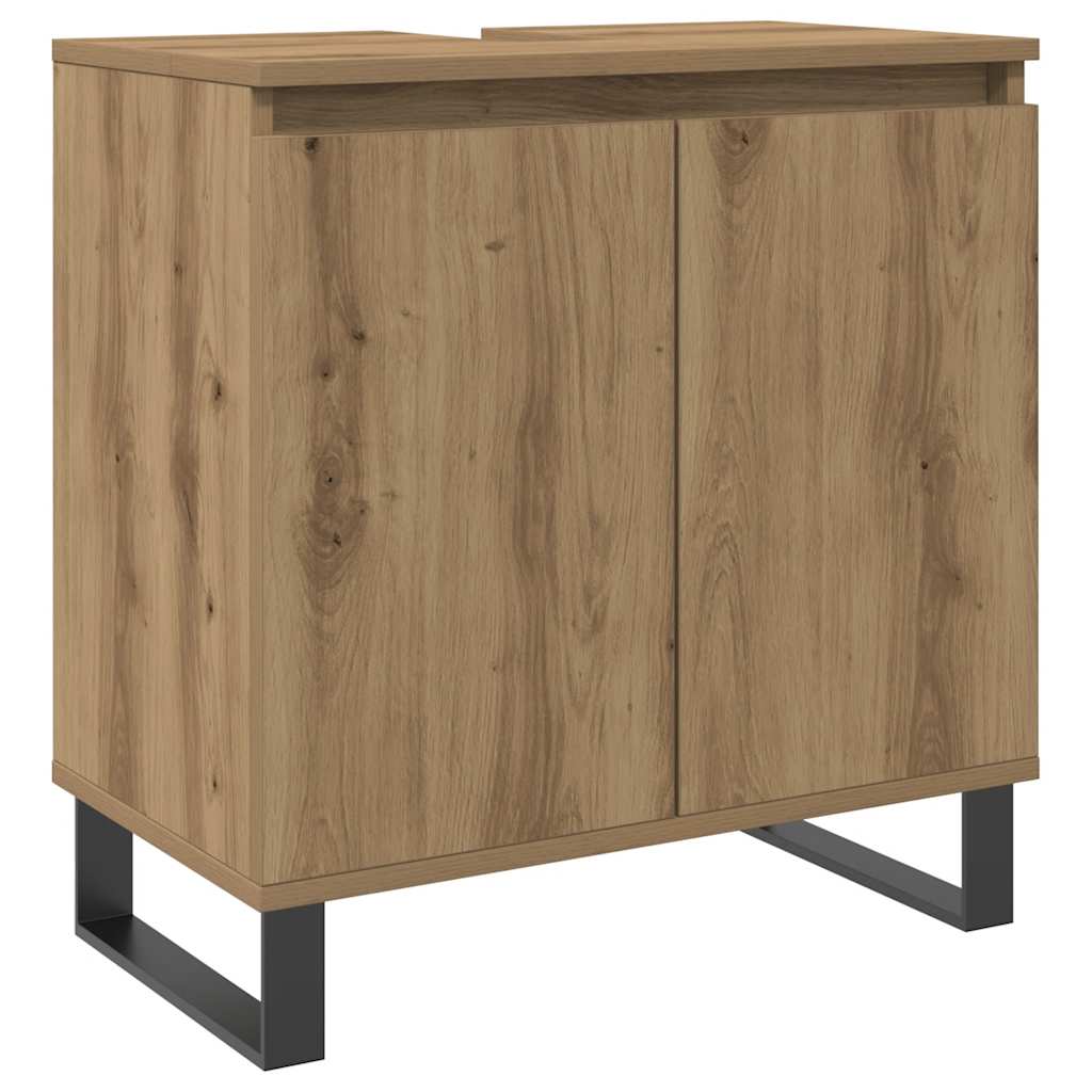 vidaXL Koupelnová skříňka dub artisan 58 x 33 x 60 cm kompozitní dřevo