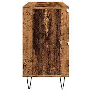Koupelnová skříňka old wood 80 x 33 x 60 cm kompozitní dřevo - obrázek 5