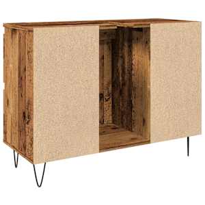 Koupelnová skříňka old wood 80 x 33 x 60 cm kompozitní dřevo - obrázek 6