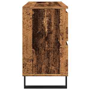 Koupelnová skříňka pod umyvadlo old wood 80x33x60 cm kompozit - obrázek 5