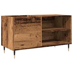 Skříňka na LP desky old wood 84,5 x 38 x 48 cm kompozitní dřevo - obrázek 2
