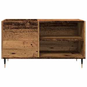 Skříňka na LP desky old wood 84,5 x 38 x 48 cm kompozitní dřevo - obrázek 4