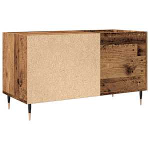 Skříňka na LP desky old wood 84,5 x 38 x 48 cm kompozitní dřevo - obrázek 6