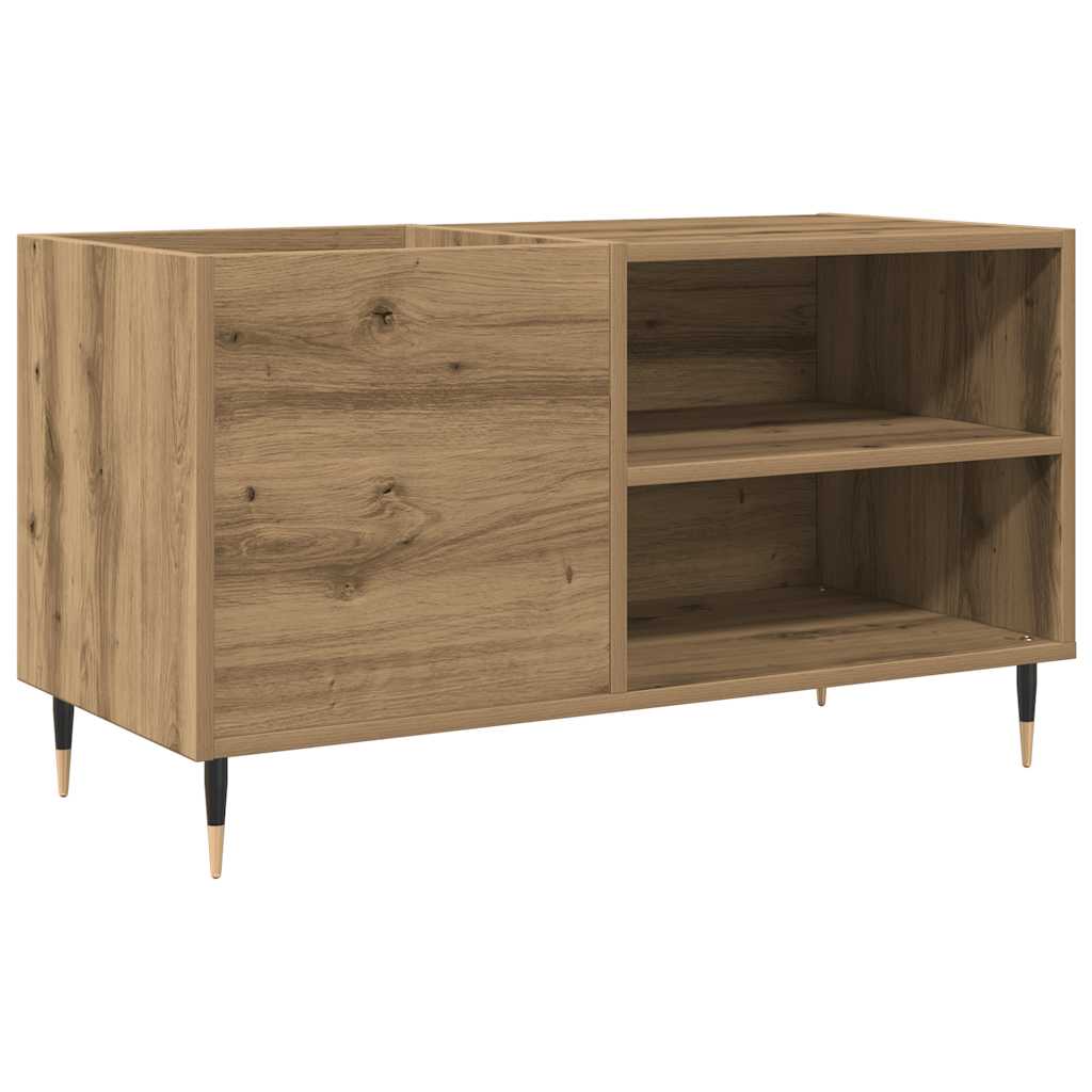 E-shop vidaXL Skrinka na platne dub artisan 84,5x38x48 cm kompozitné drevo