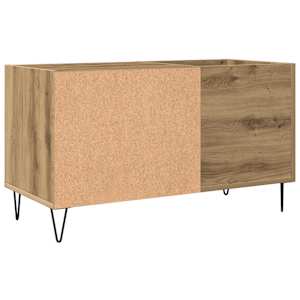 Skříňka na LP desky dub artisan 84,5x38x48 cm kompozitní dřevo - obrázek 6