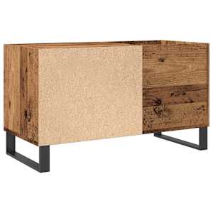 Skříňka na LP desky old wood 84,5 x 38 x 48 cm kompozitní dřevo - obrázek 6