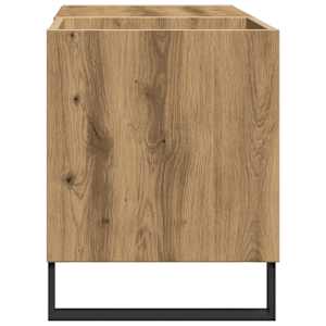 Skříňka na LP desky dub artisan 84,5x38x48 cm kompozitní dřevo - obrázek 5