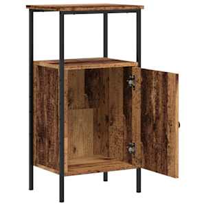 Noční stolek old wood 41 x 31 x 80 cm kompozitní dřevo - obrázek 4
