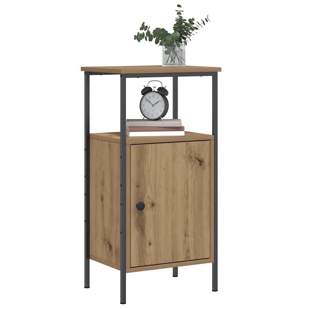 vidaXL Nachttisch Artisan-Eiche 41x31x80 cm Holzwerkstoff