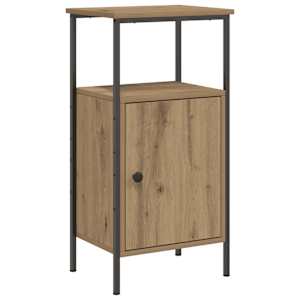 Noční stolky 2 ks dub artisan 41 x 31 x 80 cm kompozitní dřevo - obrázek 6