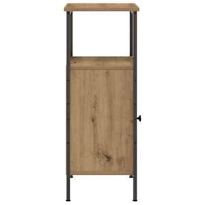 Noční stolky 2 ks dub artisan 41 x 31 x 80 cm kompozitní dřevo - obrázek 8