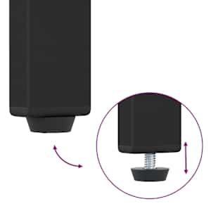 Nočna omarica artisan hrast 34x35,5x70 cm inženirski les - slika 8