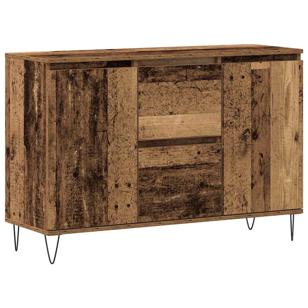 vidaXL Příborník old wood 104 x 35 x 70 cm kompozitní dřevo