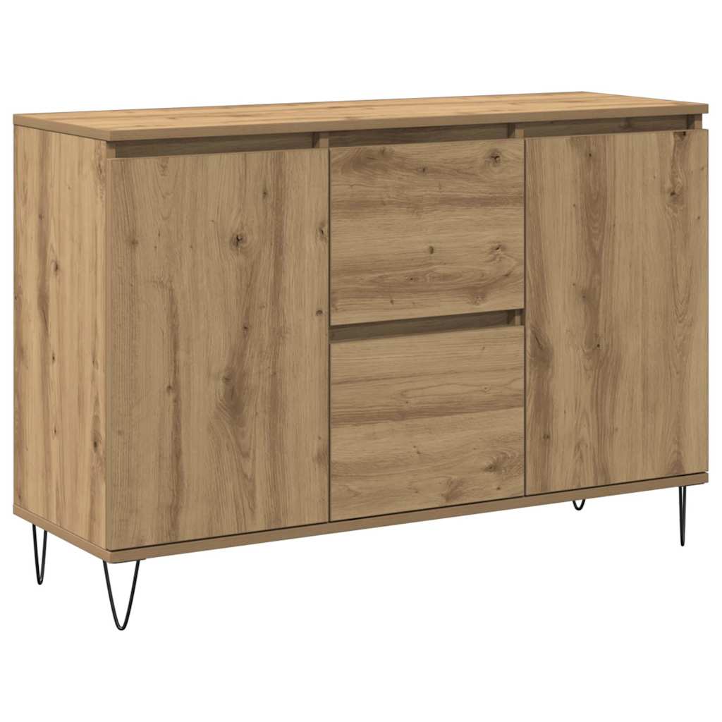 vidaXL Příborník dub artisan 101,5 x 35 x 70 cm kompozitní dřevo