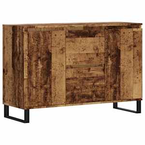 Příborník old wood 101,5 x 35 x 70 cm kompozitní dřevo - obrázek 2