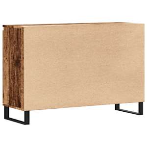 Příborník old wood 101,5 x 35 x 70 cm kompozitní dřevo - obrázek 6