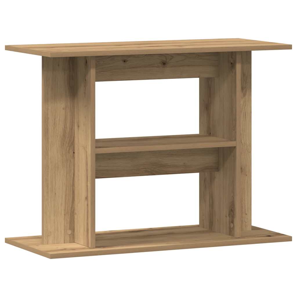 vidaXL Stojan na akvárium dub artisan 80 x 35 x 60 cm kompozitní dřevo