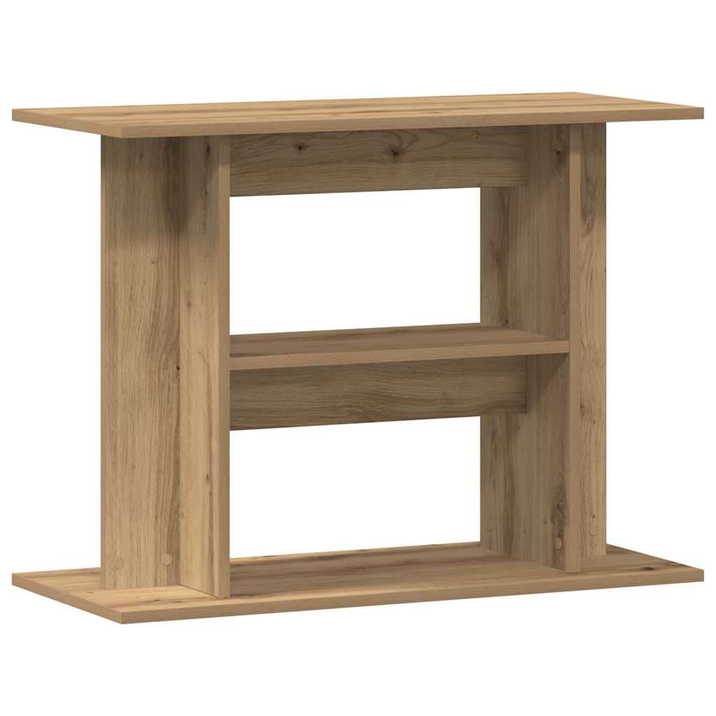 vidaXL Stojan na akvárium Artisan Dub 80 x 35 x 60 cm Tvrzené dřevo
