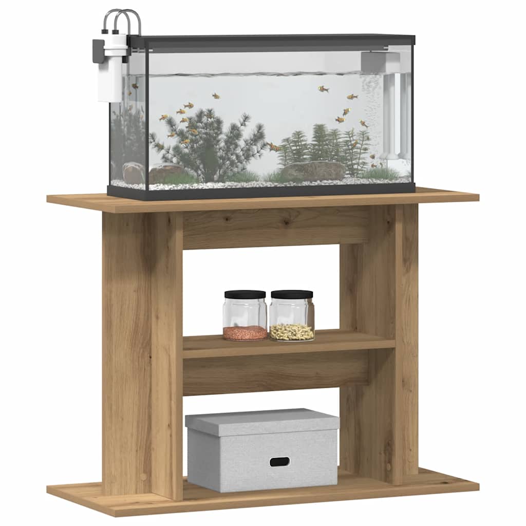 Thumbnail - vidaXL Aquariumständer Artisan Oak 80x35x60 cm Holzwerkstoff