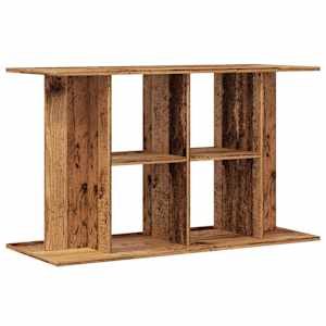Stojan na akvárium old wood 100 x 40 x 60 cm kompozitní dřevo - obrázek 2