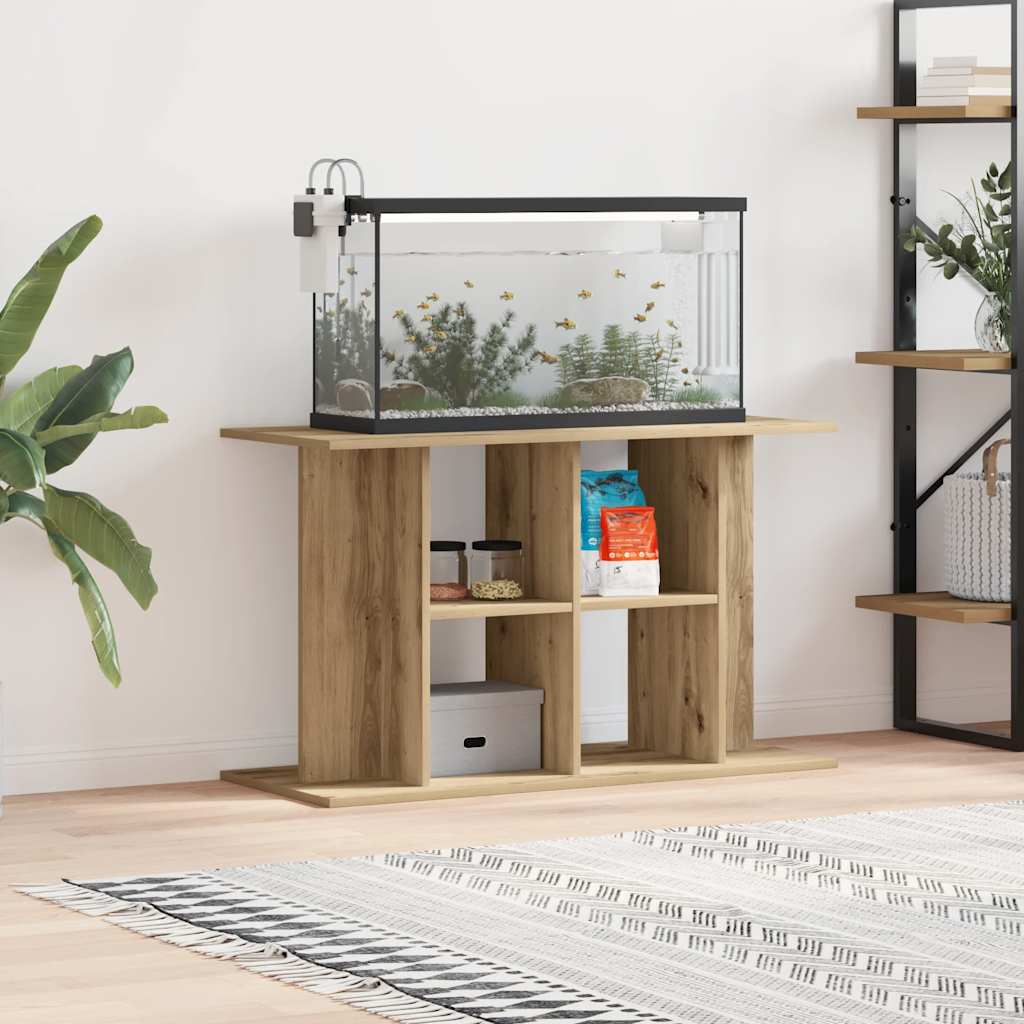 vidaXL Aquariumständer Artisan-Eiche 100x40x60 cm Holzwerkstoff