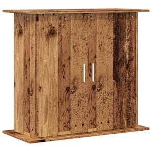 vidaXL akvaariumi alus, vana puit, 81 x 36 x 73 cm, tehispuit