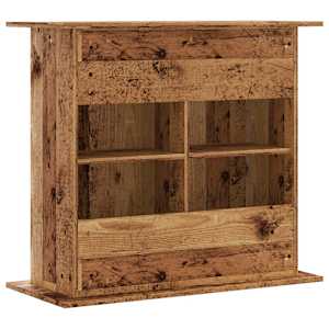 Stojan na akvárium old wood 81 x 36 x 73 cm kompozitní dřevo - obrázek 6