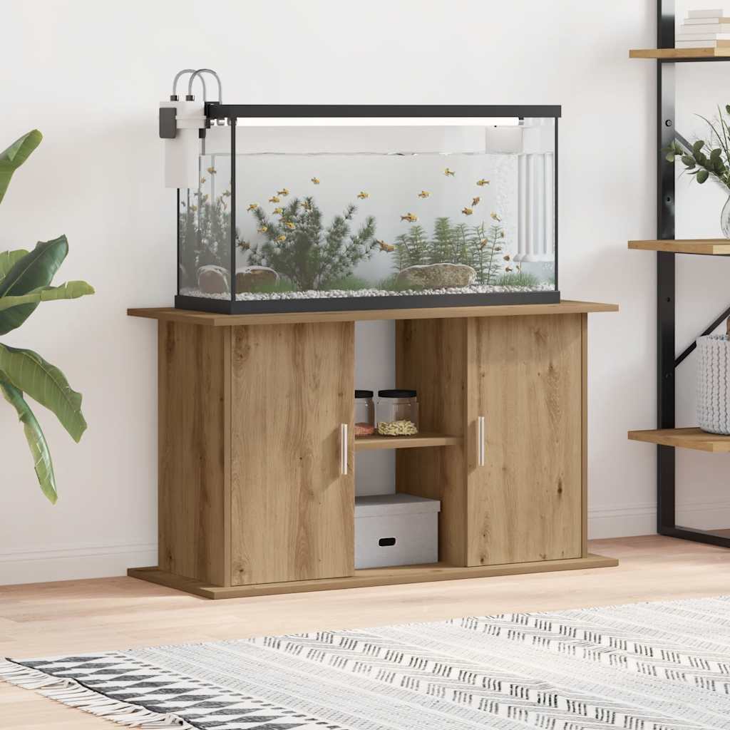 vidaXL Aquariumständer Artisan-Eiche 101x41x58 cm Holzwerkstoff