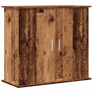 vidaXL akvaariumi alus, vana puit, 81 x 36 x 73 cm, tehispuit