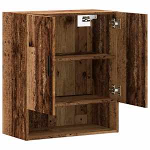 Nástěnná skříňka old wood 60 x 31 x 70 cm kompozitní dřevo - obrázek 7
