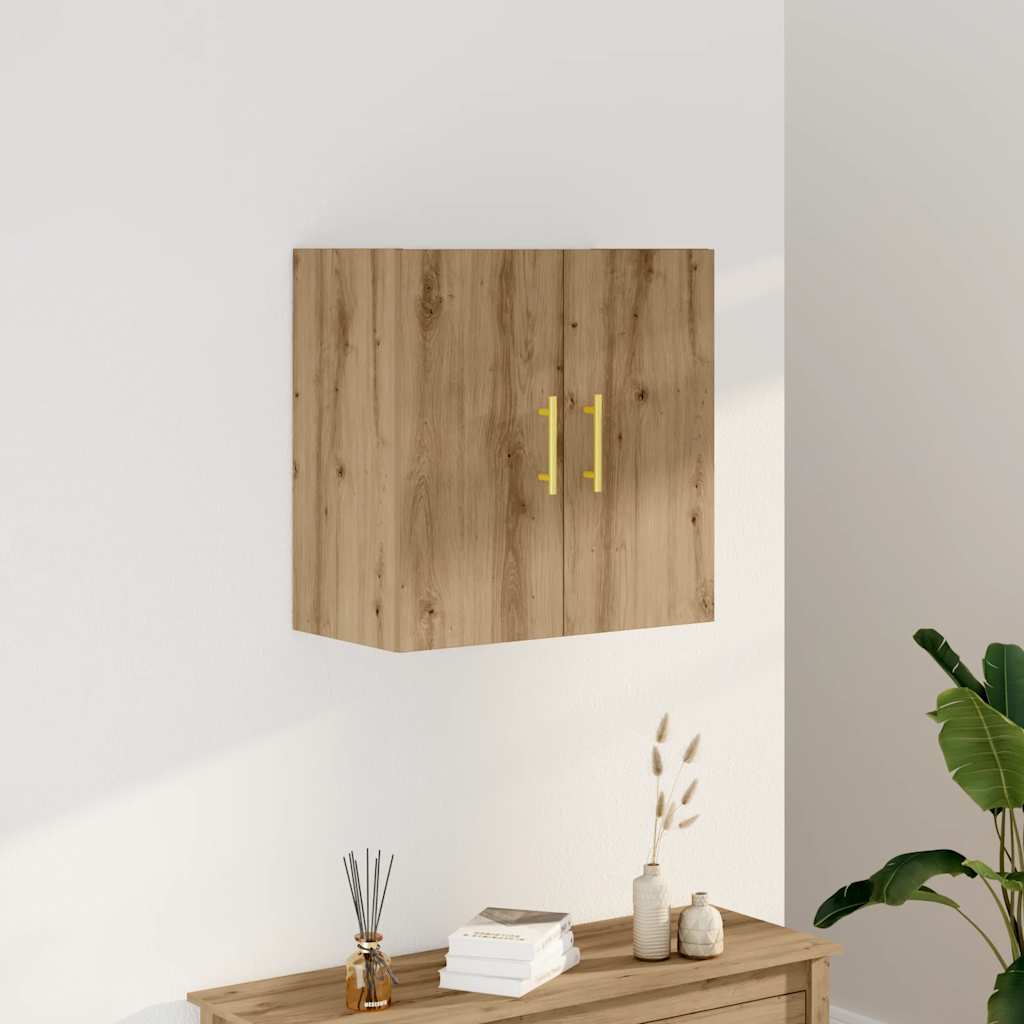 vidaXL Wandschrank Artisan-Eiche 60x31x60 cm Holzwerkstoff