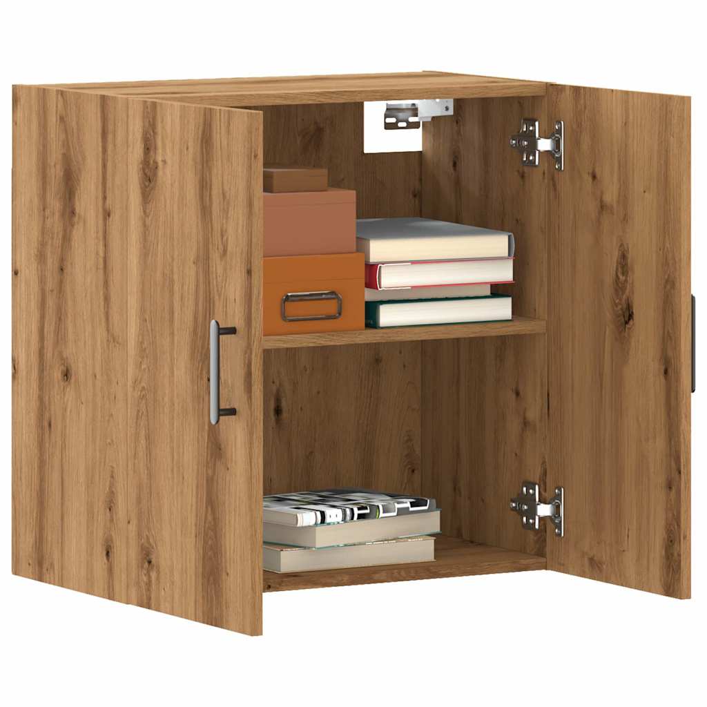 vidaXL Dulap de perete, stejar artizanal, 60x31x60 cm, lemn prelucrat
