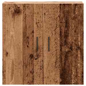 Nástěnná skříňka old wood 60 x 31 x 60 cm kompozitní dřevo - obrázek 4